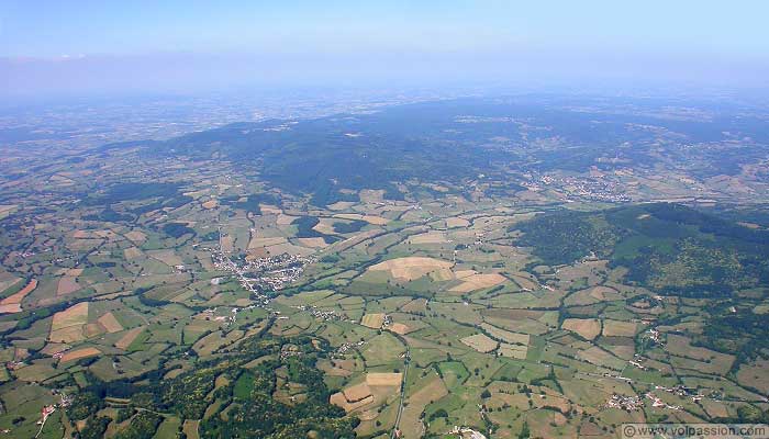 Mesvres vu du ciel