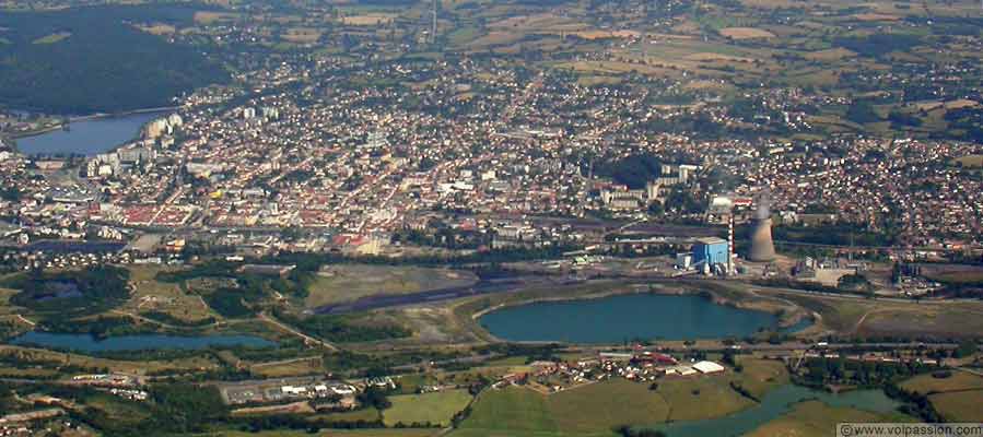 photographie aerienne Montceau