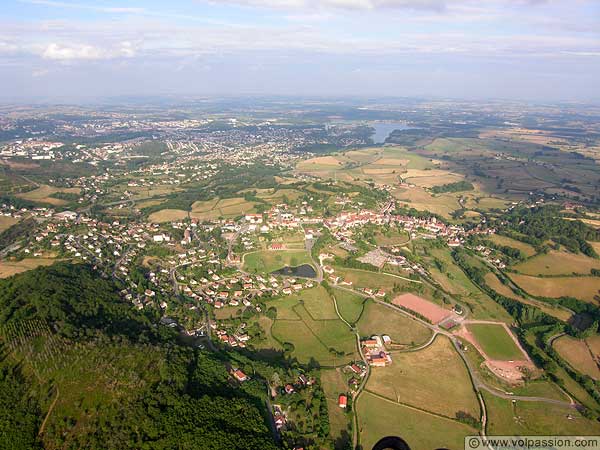 Montcenis vue du ciel