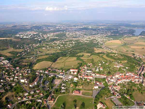 photo aerienne Montcenis Le Creusot