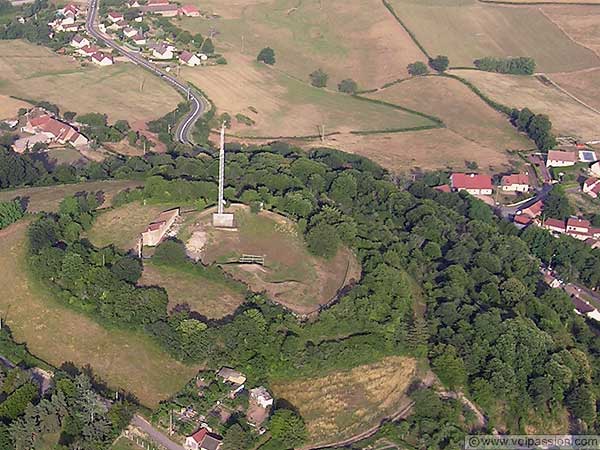 l'antenne relais de television Montcenis