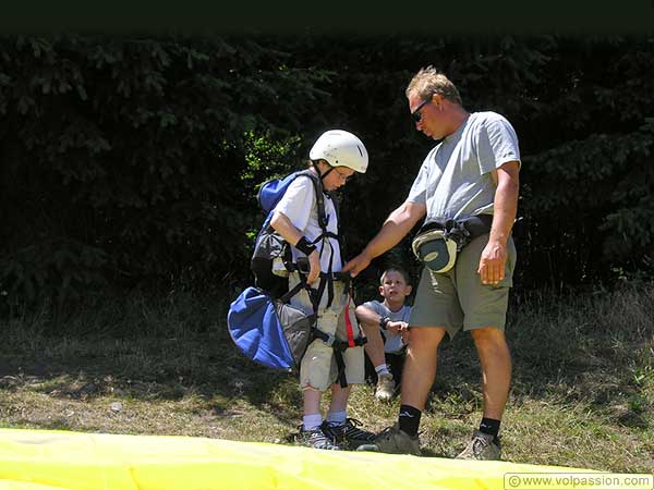 parapente voler en parapente en Bourgogne