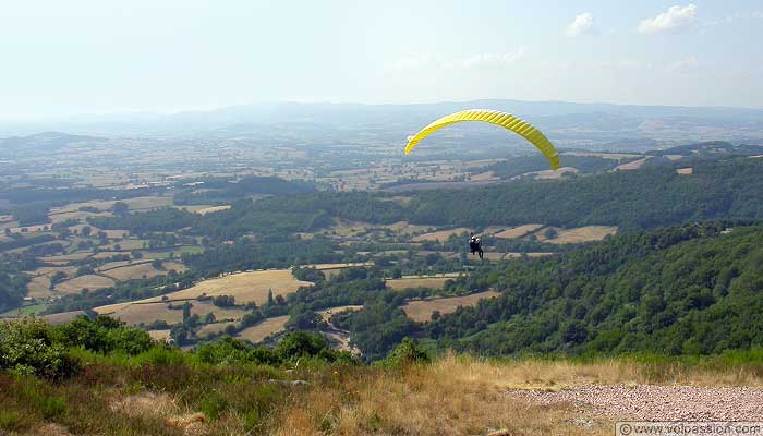 parapente voler en parapente en Bourgogne bapteme parapente