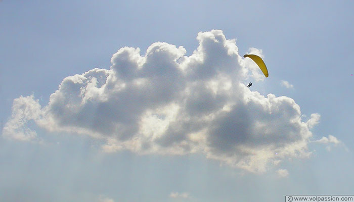 parapente voler en parapente en Bourgogne bapteme parapente