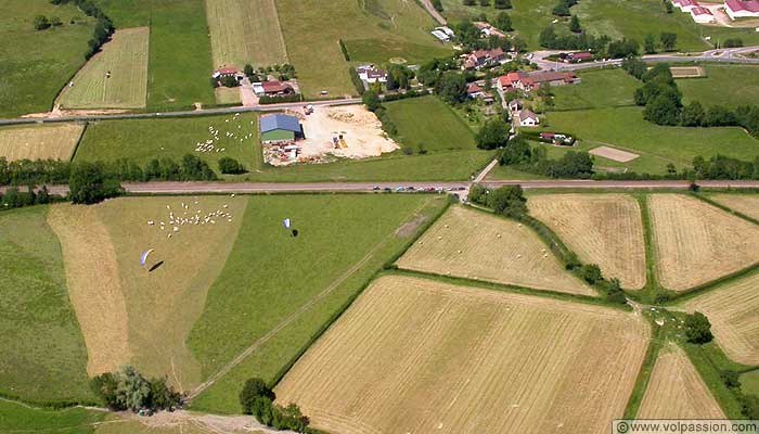 atterrissage parapente