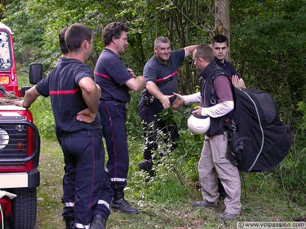 bravo les pompiers et le "GRIMP"