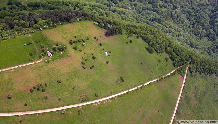 parapente au Mont Myon