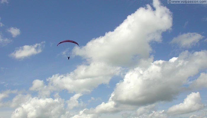 parapente au Mont Myon