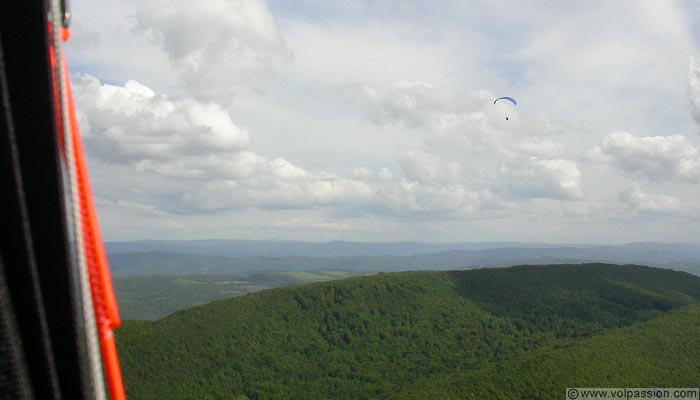 parapente au Mont Myon