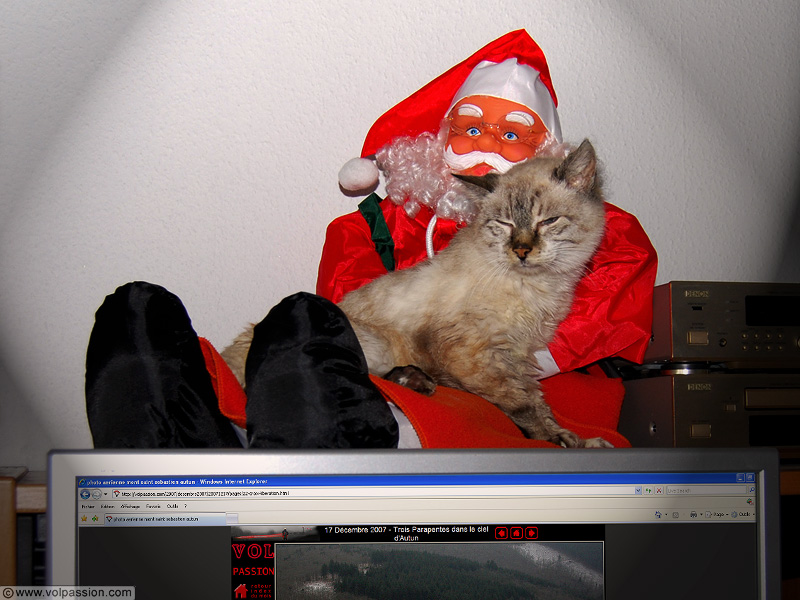 lle pere noel et le chat tramontane