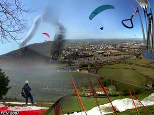 photo parapente volpassion en bourgogne fevrier 2007