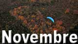 parapente à  Broye  belles couleurs d'automne