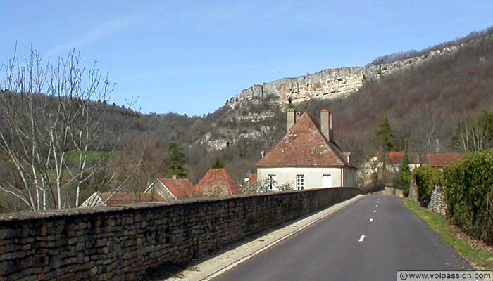 sites de parapente en Bourgogne - Baulme la Roche